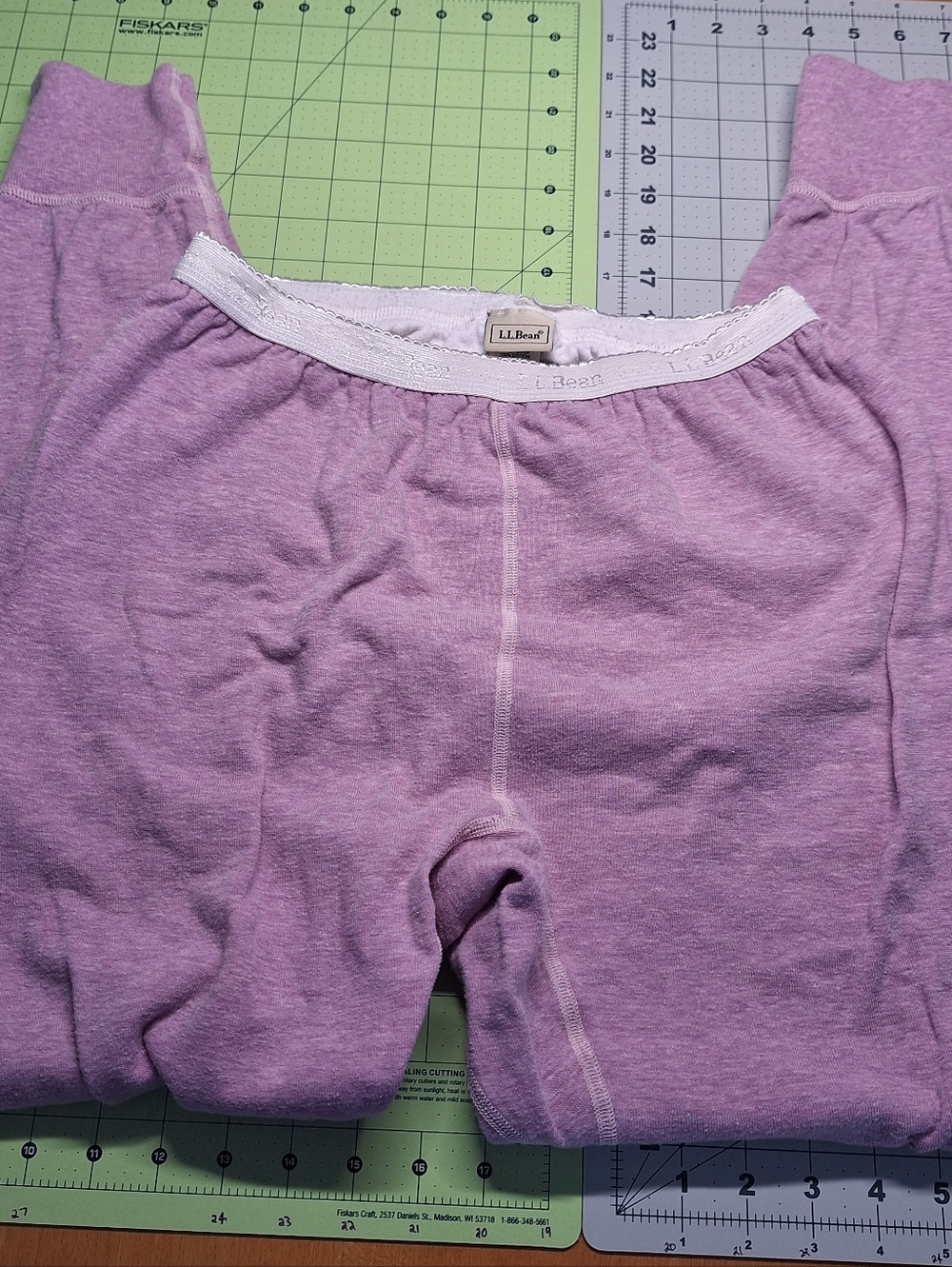 Ll Bean Double Layer Long Johns Womens Small